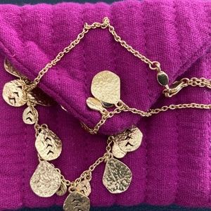 Sezane FELIPA NECKLACE Gold Brass